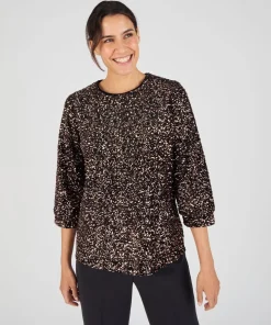 Blouse à sequins
