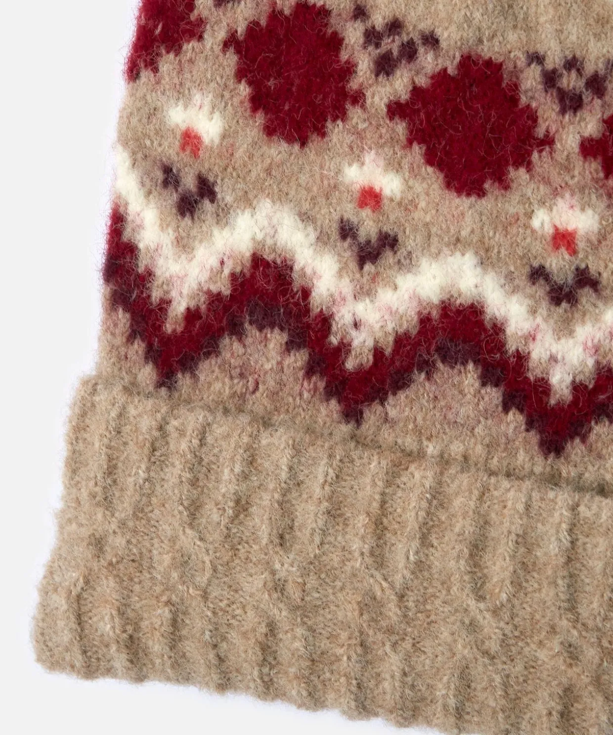 Bonnet Thermolactyl maille chinée et jacquard