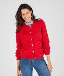 Cardigan uni ou rayé