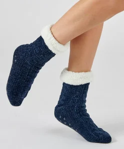 Chaussettes maille douillette torsadée Thermolactyl
