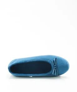 Chaussons aspect velours