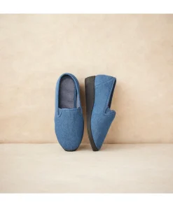 Chaussons effet jean