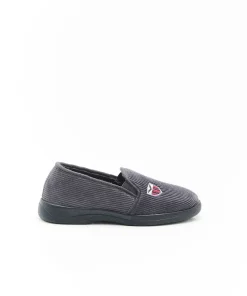 Chaussons en velours côtelé