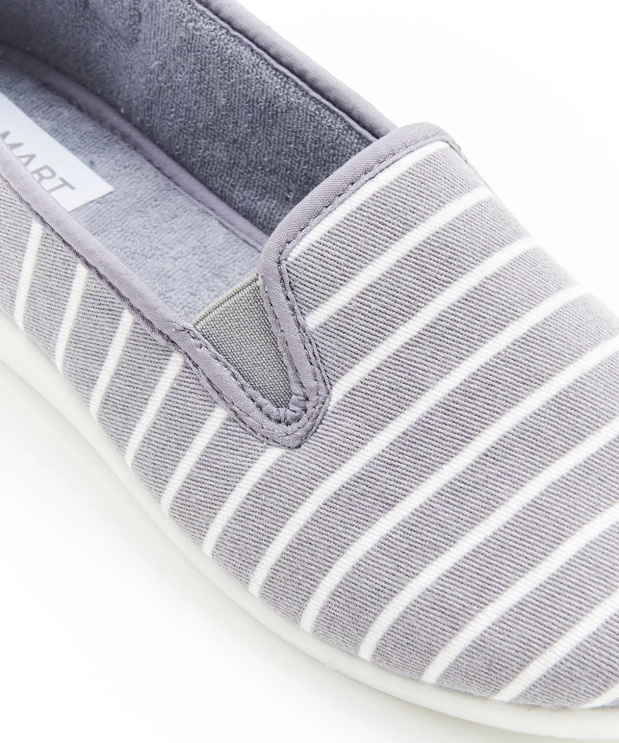 Chaussons rayés