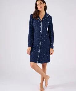 Chemise de nuit boutonnée Thermolactyl