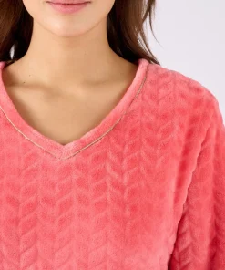 Chemise de nuit Thermolactyl maille reliéfée