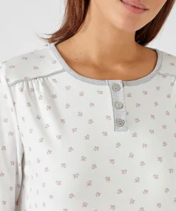 Chemise de nuit Thermolactyl en maille interlock