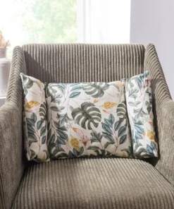 Coussin cale-reins motif végétal