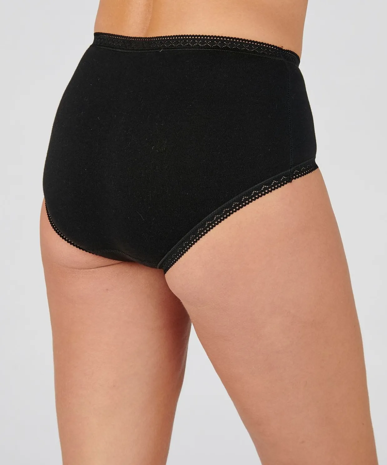 Culotte midi, en coton strech