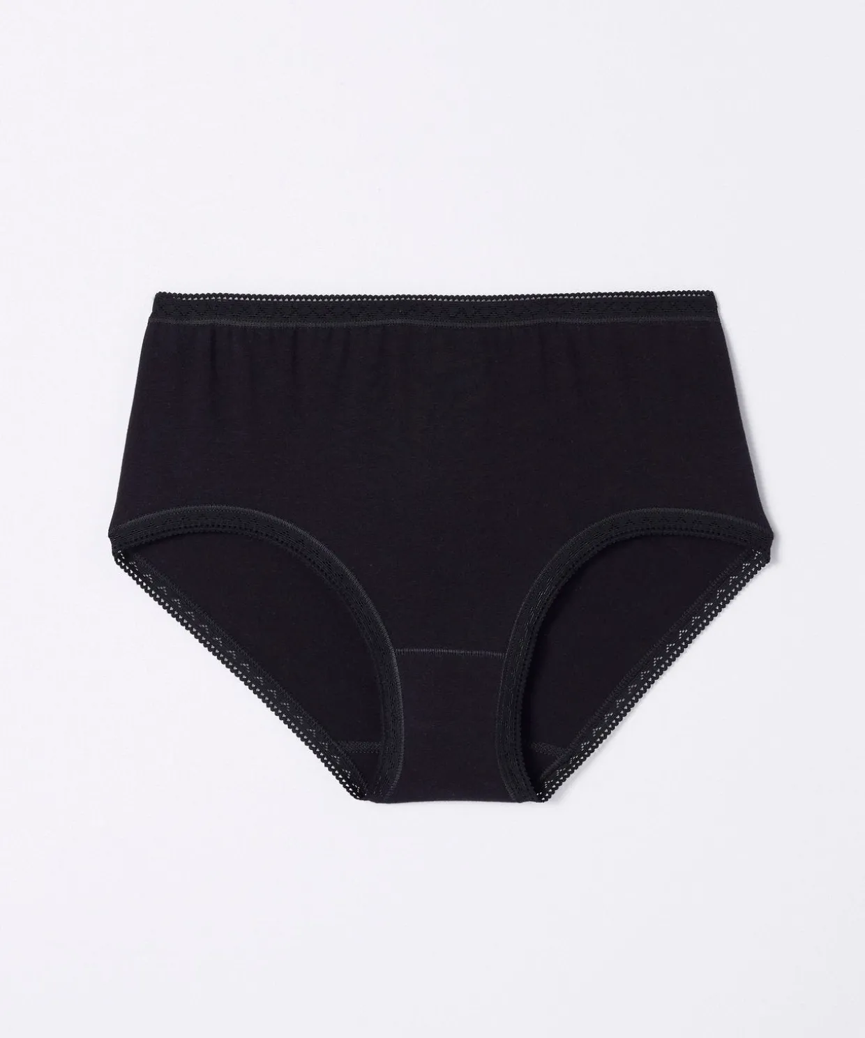 Culotte midi, en coton strech