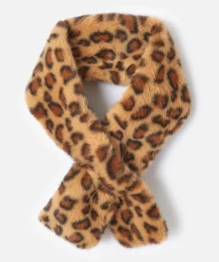 Echarpe fausse fourrure motif animalier
