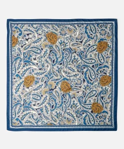 Foulard réversible imprimé cachemire