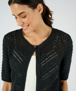 Gilet-boléro jeu de maille