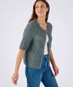Gilet-boléro jeu de maille