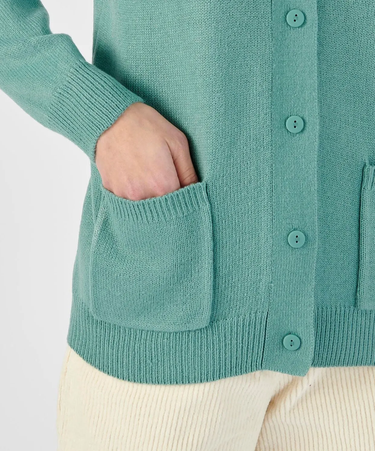 Gilet classique maille jersey