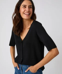 Gilet maille élégant