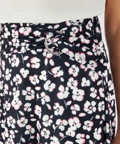Jupe ceinture à boucle