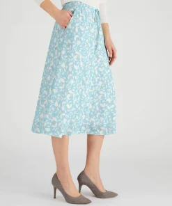 Jupe maille crêpe stretch