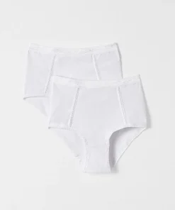 Lot de 2 culottes effet ventre plat Perfect Fit by Damart