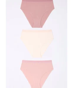 Lot de 3 culottes midi sans coutures