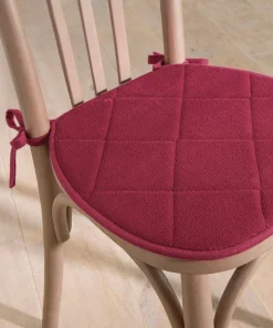 Lot de 2 galettes de chaise matelassées mousse résiliente