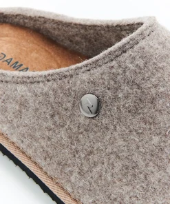 Mules-sabots homme en feutre