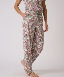 Pantalon de pyjama en maille jersey pur coton