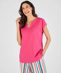 Pantalon de pyjama en maille jersey pur coton