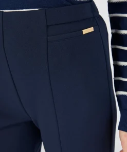 Pantalon large classique en maille