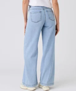 Pantalon large Lyocell Tencel(TM) et coton