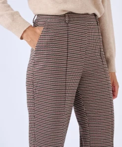 Pantalon 7/8ème maille milano jacquard