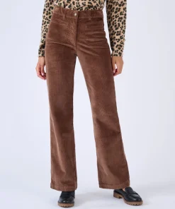 Pantalon velours large