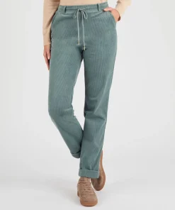 Pantalon velours milleraies enfilable