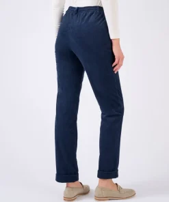 Pantalon velours milleraies enfilable