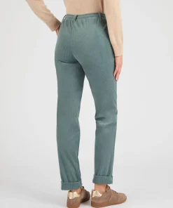 Pantalon velours milleraies enfilable