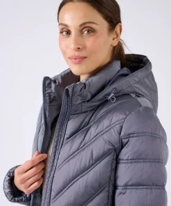 Parka tissu reliéfé Thermolactyl