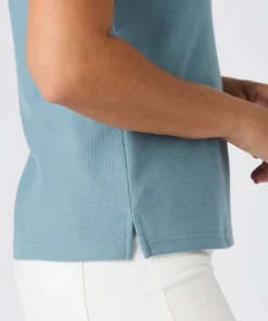 Polo maille piquée