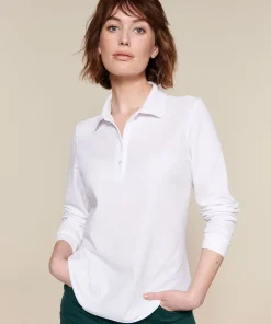 Polo maille piquée