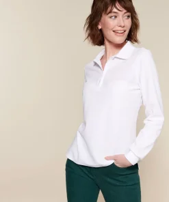 Polo maille piquée