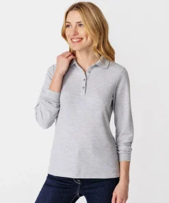 Polo maille piquée