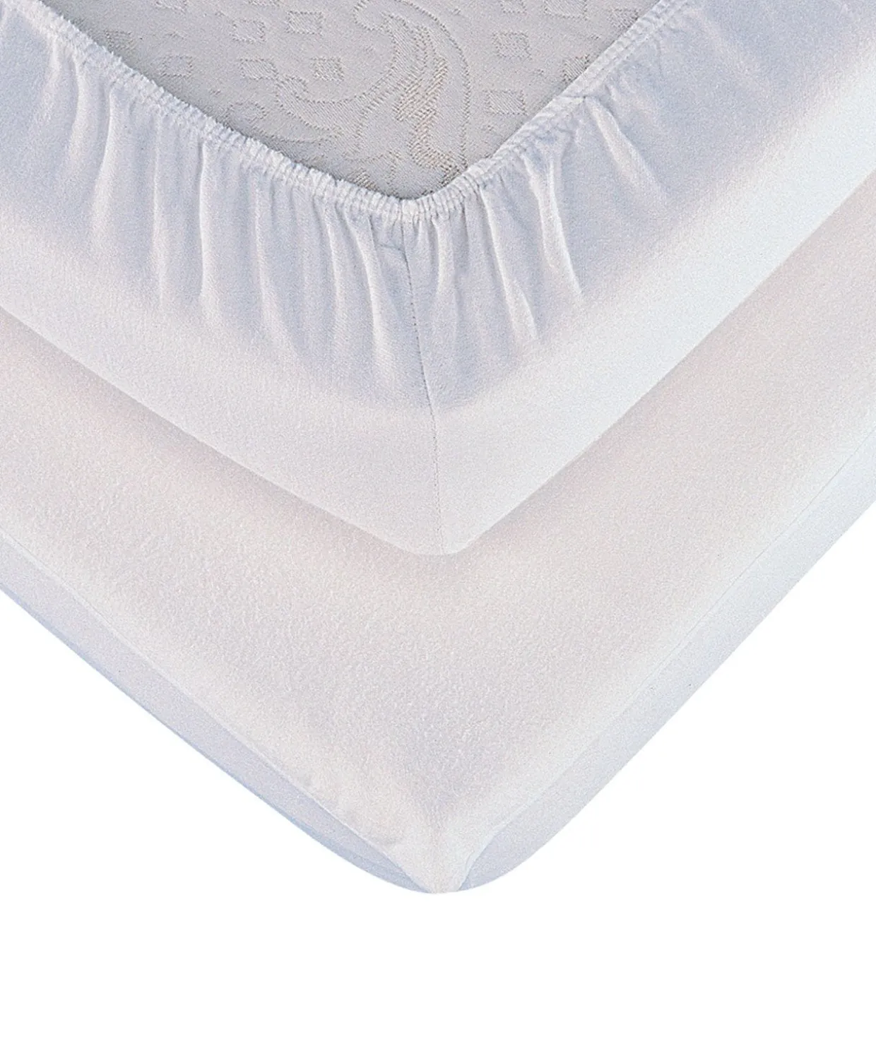 Protège-matelas molleton pur coton gratté 2 faces BI-OME®