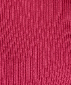 Pull col rond 50% laine mérinos, uni et rayé