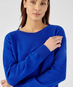 Pull col rond pur cachemire