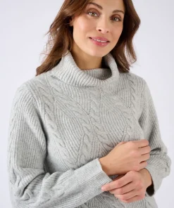 Pull col roulé torsadé Thermolactyl