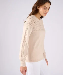 Pull jeu de maille fantaisie