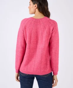 Pull maille ajourée et clous Thermolactyl