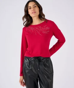 Pull maille fine à clous