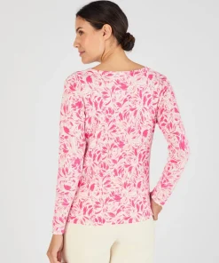 Pull maille fine uni ou imprimé