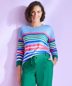 Pull rayé