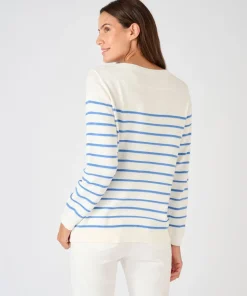 Pull rayures fantaisie